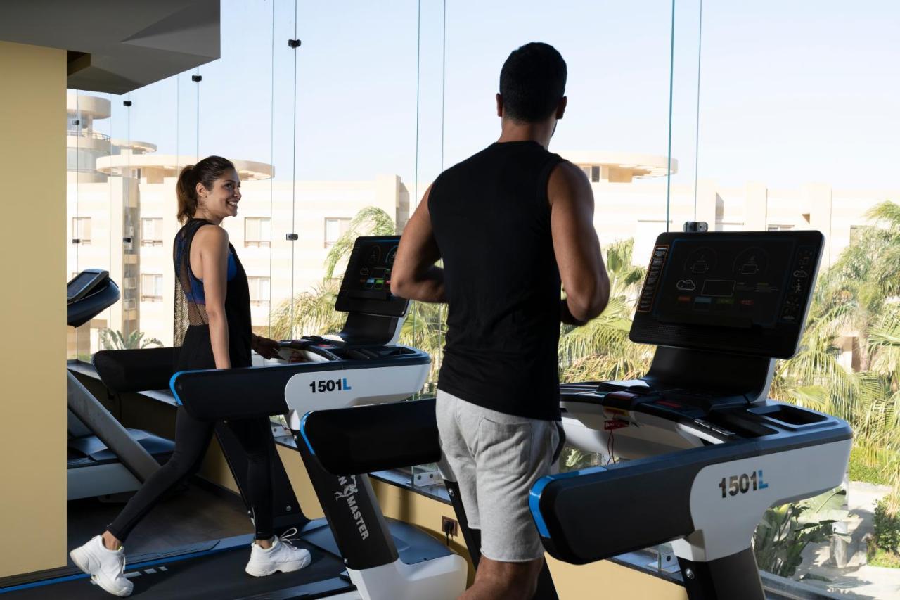 فندق أوشن بلو السخنة عين السخنة المظهر الخارجي الصورة A treadmill